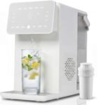 Puri Instant Hot & Cold Water Dispenser – 3-Second Rapid Heating, 12°C Chilled Water, 4.5L Large Capacity Tank with Adjustable Temperature & Volume, Built-in Night Light & Carbon Filter Included