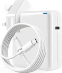 Lerobo 96W USB C Charger, for MacBook Pro 16, 15, 14, 13 inch 2024, 2023, 2022, 2021, M3 M2 M1, for MacBook Air, for iPad, Compatible with all USB-C laptop, Equipped with 6.6ft 5A cable power adapter.