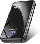 Power Bank 20000mAh, PD3.0 QC4.0 22.5W Fast Charging PD20W USB C Power Bank Portable Charger With LCD Display Compatible with iPhone 17 16 15 14 13 Android and more