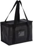 Cool Bag Insulated Lunch Bag 28L, Portable Cool Bag Lunch Box – Lunch Bag for Men with Handle, PE Lined Cooler Bag with Transparent Pocket for Food Labelling, Picnic, Camping & Travel