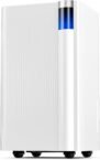 Uthfy Dehumidifiers for Home, Basement & Bedroom – Powerful Moisture Removal with Drain Hose, 24H Timer, Auto Defrost, Intelligent Humidity Control, Quiet Operation, Child Lock & Removable Water Tank