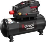 Gallon Portable Air Compressor, Compact Electric Air Compressor with High-Pressure Pump for Home, Garage, Workshop & DIY