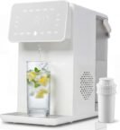 Puri Instant Hot & Cold Water Dispenser – 3-Second Rapid Heating, 12°C Chilled Water, 4.5L Large Capacity Tank with Adjustable Temperature & Volume, Built-in Night Light & Carbon Filter Included