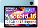 Android 15 Tablet – 128GB Storage, Up to 1TB Expandable