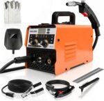 145A MIG Stick Welder,3-in-1 Multiprocess FLUX Core MIG/Lift TIG/Stick Welding Machine