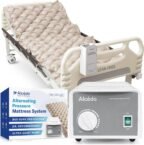 🛏️ Alcedo Alternating Pressure Mattress Experience adjustable comfort and pressure relief with an ultra-quiet pump, waterproof surface, and durable high-density construction. Supports up to 300 lbs and measures 75″ × 35″, making it suitable for homecare and hospital beds. Features 5 adjustable pressure settings for personalized comfort.