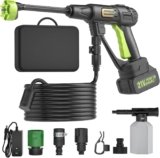 Cordless Pressure Washer, Handheld Portable Battery