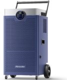 Commercial Dehumidifier with Pump, High-Capacity Industrial Dehumidifier for Basement, Crawl Space, Garage, Warehouse & Large Rooms, Continuous Drainage, Portable Heavy-Duty Moisture Removal System for Water Damage Restoration, Construction & Commercial Use