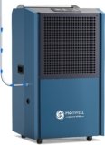 305 Pints Commercial Dehumidifier with Pump for Basement, Industrial Heavy-Duty Dehumidifier with Drain Hose, Auto Defrost & Timer for Large Spaces, Water Damage Restoration, Construction Sites, Warehouses & Commercial Areas