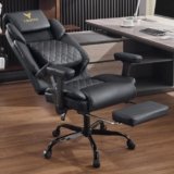 Big Tall Office Chair with Footrest
