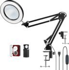 🔍 Best 10X Magnifier Desk Lamps (with Clamp & LED)