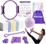 🧘‍♀️ Pilates Home Kit (Ring + Ball + Bands)