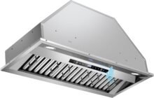 Tieasy 36 Inch Insert Range Hood, 950 CFM, Gesture & Touch Control, Timer