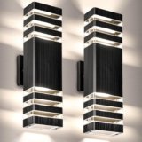 Outdoor Wall Light Fixtures, Up and Down Exterior Lighting Fixtures