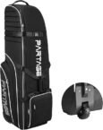 PARTAGE+ Golf Travel Bag With Wheels – Heavy Duty 900D Oxford Fabric, Lightweight Golf Travel Cover With Shoe & Accessories Compartments